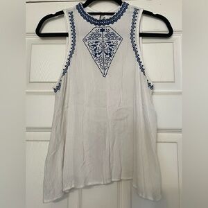 Love, Fire - Medium White Blouse